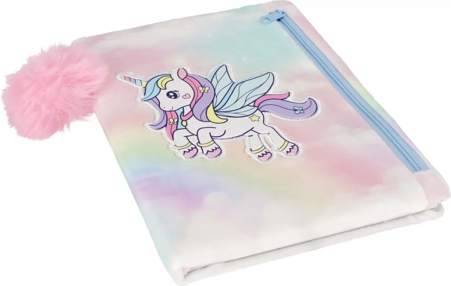 Starpak. Notes A5 z piórnikiem. Jednorożec - tantis.pl