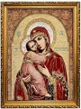 Obraz Haftowany Matka Boża Włodzimierska 42/32cm - tantis.pl