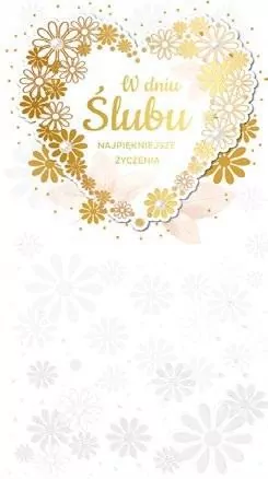 Karnet okolicznościowy. Ślub. Kukartka. Passion Cards - tantis.pl