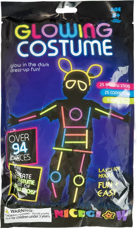 Kostium Glow stick 94el - tantis.pl