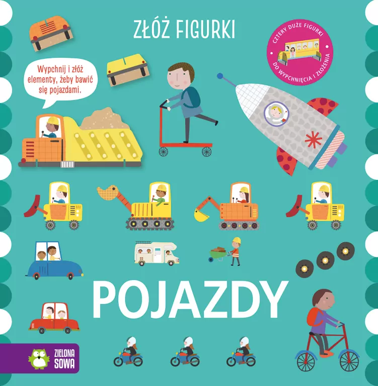 Złóż figurki. Pojazdy - tantis.pl
