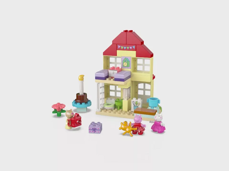 LEGO® DUPLO®. Urodzinowy domek Peppy. 10433 - tantis.pl