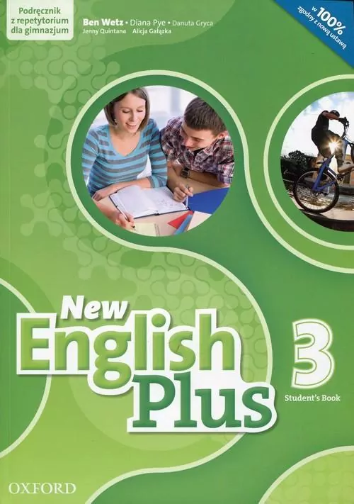 New English Plus 3 Student's Book Podręcznik z repetytorium z płytą CD mp3 - tantis.pl