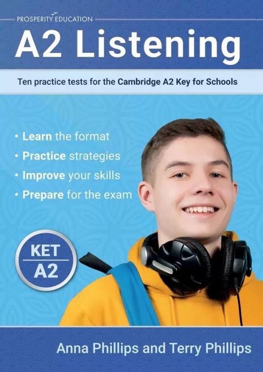 A2 Listening. Ten Practice Tests for the Cambridge A2 Key for Schools - tantis.pl