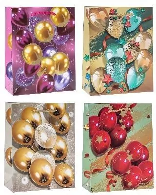 Torebka ozdobna 31x42x12cm mix ROZETTE - tantis.pl