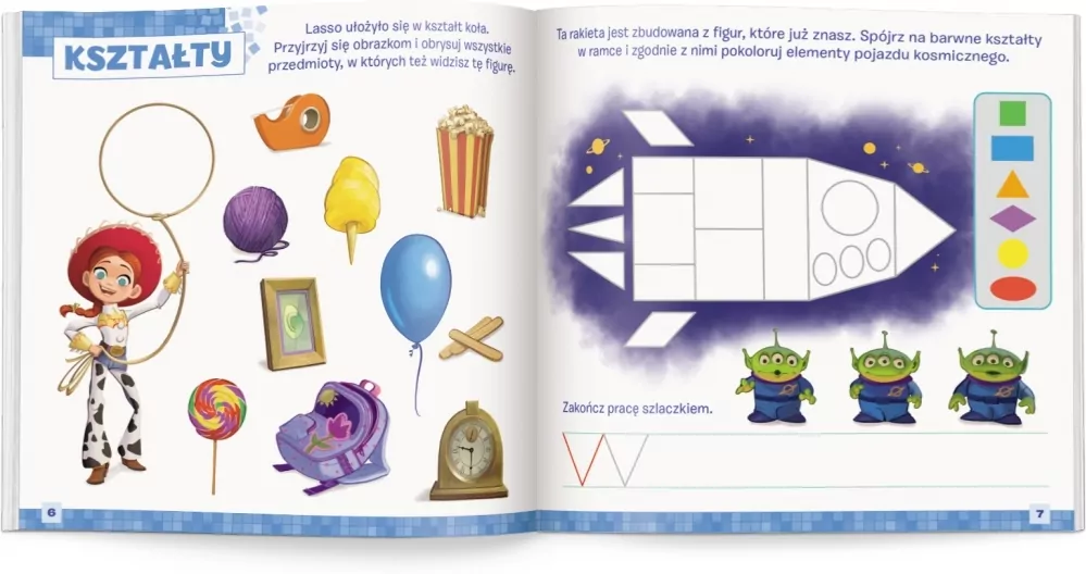 Elementarz przedszkolaka. 5 lat. Disney Uczy - tantis.pl