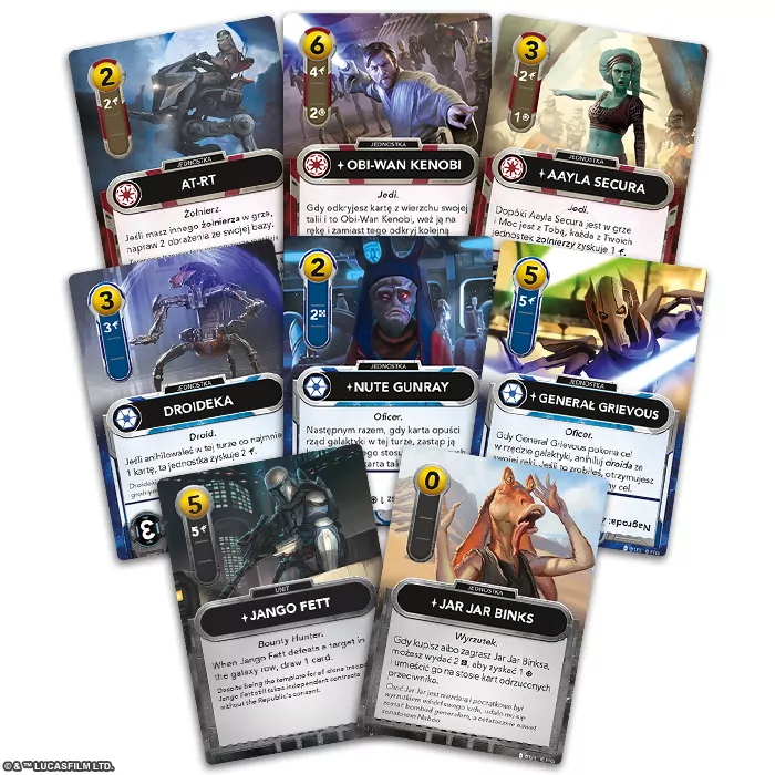 Star Wars: The Deckbuilding Game. Clone Wars REBEL - tantis.pl