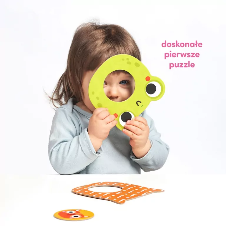 CzuCzu. Zwierzątka. Moje puzzle z dziurką. 12m+ - tantis.pl