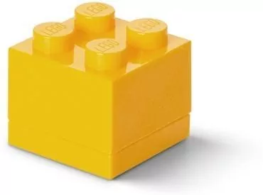 LEGO(R) pudełeczko klocek czwórka żółty - tantis.pl