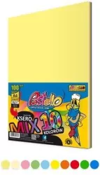 Papier ksero A4 80g 10 kolorów 100 arkuszy