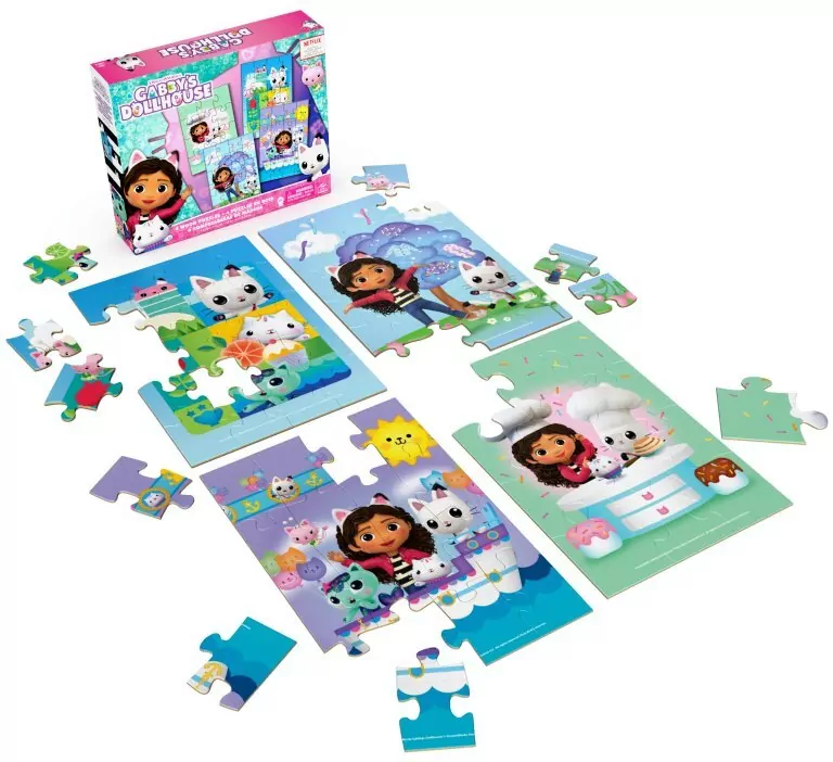 Koci Domek Gabi Puzzle 4w1 6067990 p3 Spin Master - tantis.pl