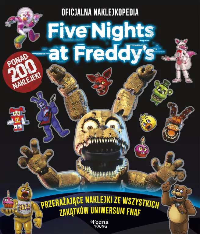 Five Nights at Freddy`s. Naklejkopedia - tantis.pl