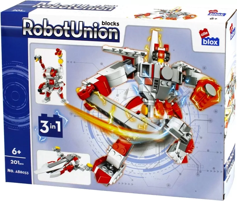 Klocki konstrukcyjne Robot ALLEBOX - tantis.pl