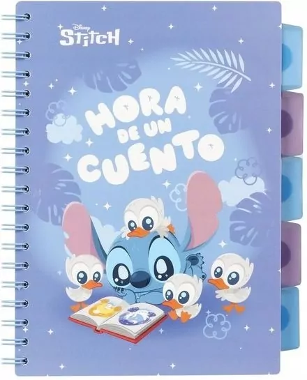 Kołobrulion B5 Disney Fashion Stitch 100 kartek wzór 3 - tantis.pl
