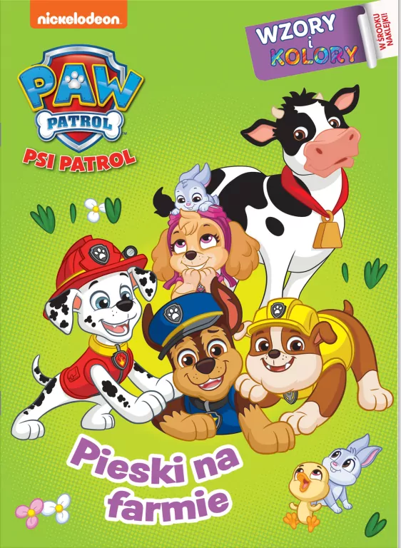 Pieski na farmie. Wzory i Kolory. Psi Patrol - tantis.pl
