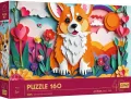 Puzzle 160 Paper Art: Piesek TREFL - tantis.pl