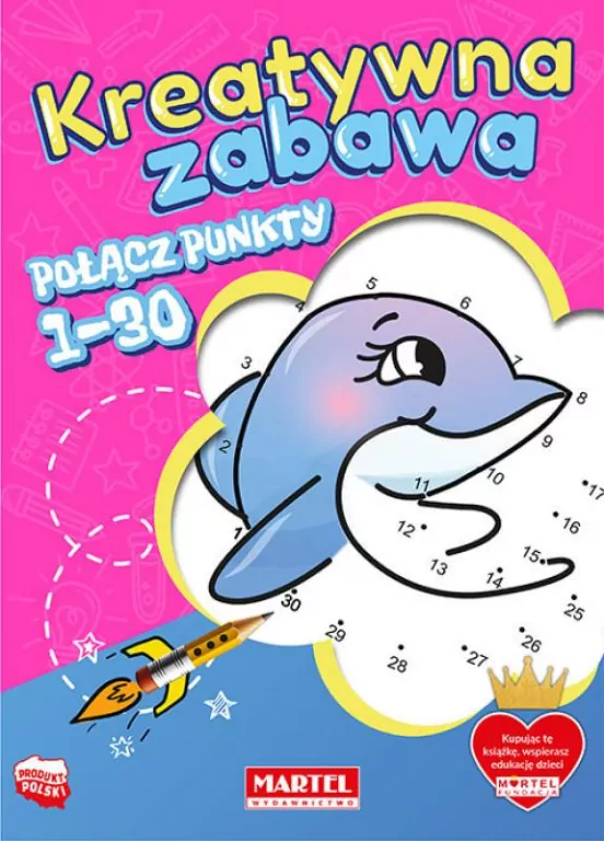 Połącz punkty 1-30. Kreatywna zabawa - tantis.pl