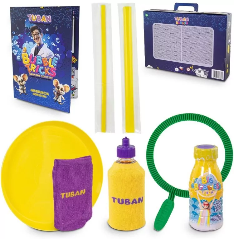 Bubble Tricks. Bańkowe sztuczki. Zestaw 10 bańkowych sztuczek - tantis.pl