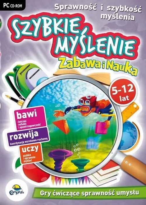 Szybkie myślenie. Zabawa i Nauka. 5-12 lat - tantis.pl