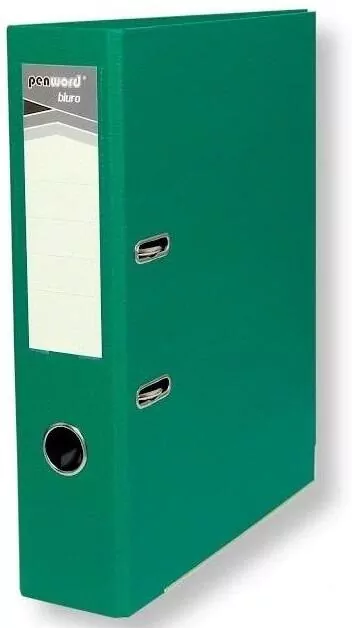 Segregator A4 z okuciem 7,5cm, zielony - tantis.pl