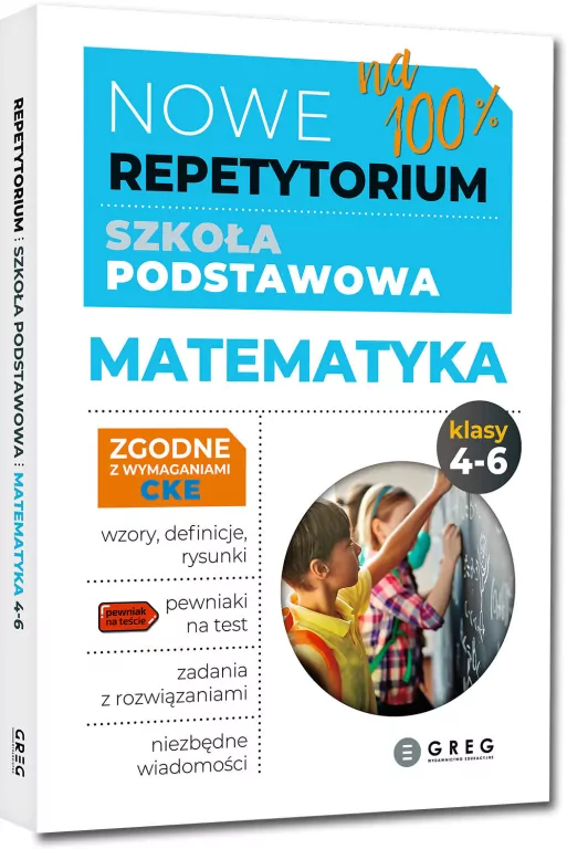 Nowe Repetytorium SP Matematyka kl 4-6 - tantis.pl
