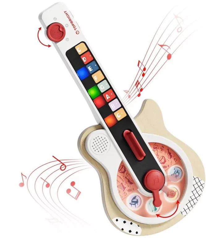 Gitara interaktywna dla dzieci - tantis.pl