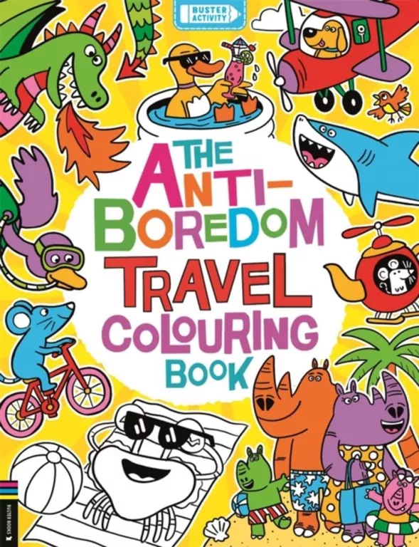 The Anti-Boredom Travel Colouring Book - tantis.pl