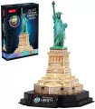 Cubic Fun. Puzzle 3D. Statua Wolności LED - tantis.pl