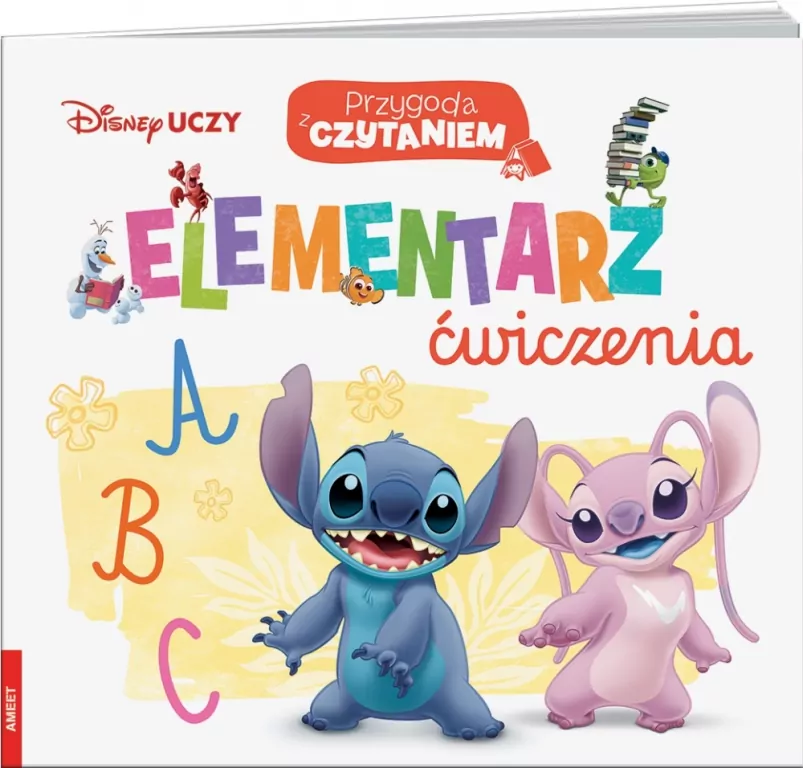 Disney Uczy. Przygoda z Czytaniem. Elementarz - tantis.pl