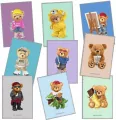 Zeszyt Teddies. A5/60K kratka. 9 sztuk - tantis.pl
