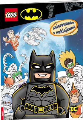 LEGO® Batman. Kolorowanka z Naklejkami