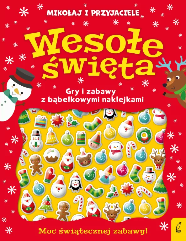 Wesołe święta. Wypukłe naklejki - tantis.pl