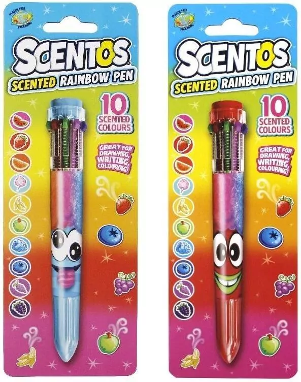 Długopis pachnące żelowy multikolor mix - tantis.pl