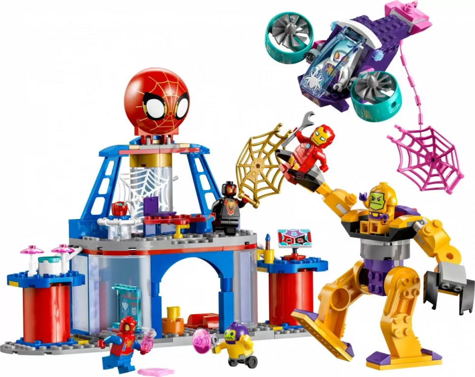LEGO® Marvel. Siedziba główna Pajęczej Drużyny 10794 - tantis.pl
