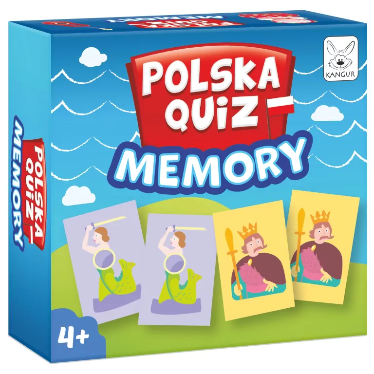 Kangur. Polska Quiz Memory 4+ - tantis.pl