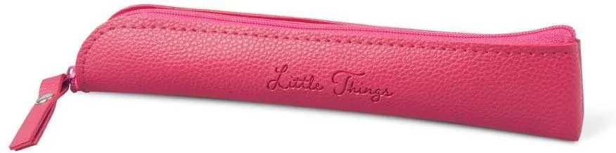 Piórnik saszetka Little things 4x20cm czerwona - tantis.pl