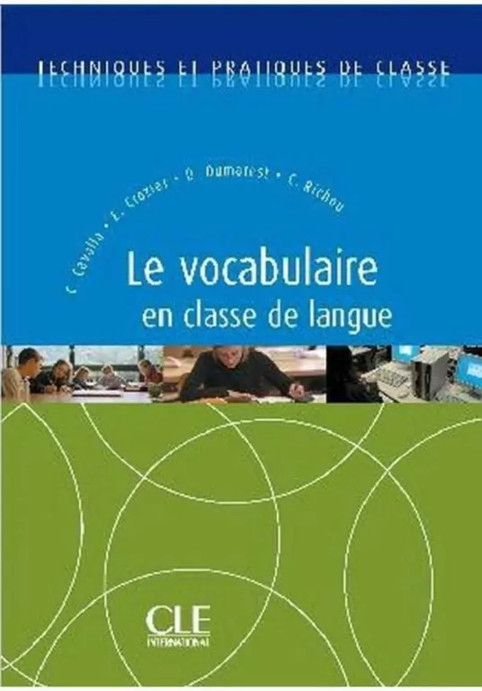 Vocabulaire en classe de langue - tantis.pl