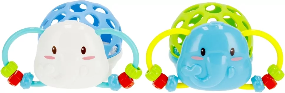 Bam bam. Miękka grzechotka, Słoń - tantis.pl