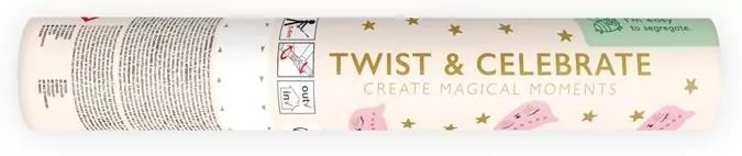 Tuba różdżka Kotki różowa 20cm - tantis.pl