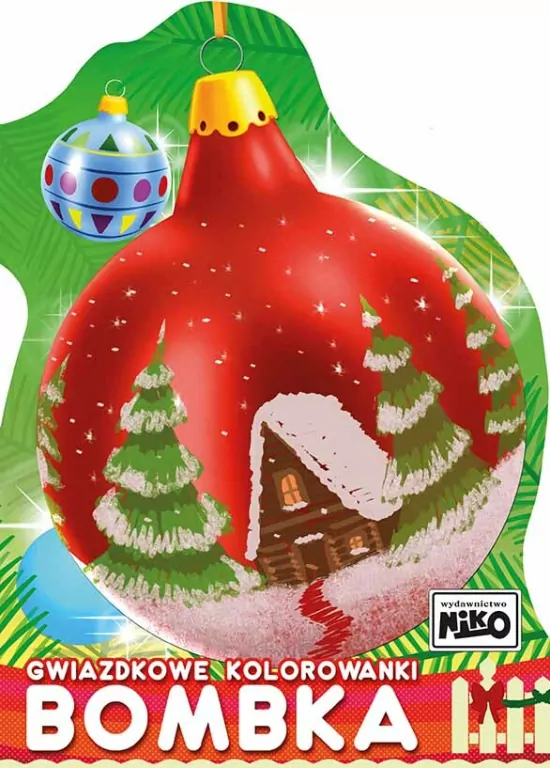 Bombka. Gwiazdkowe kolorowanki - tantis.pl