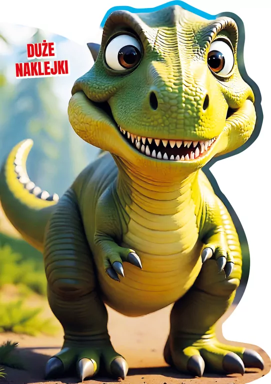 Dinozaur. Wykrojnik - tantis.pl
