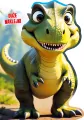 Dinozaur. Wykrojnik - tantis.pl