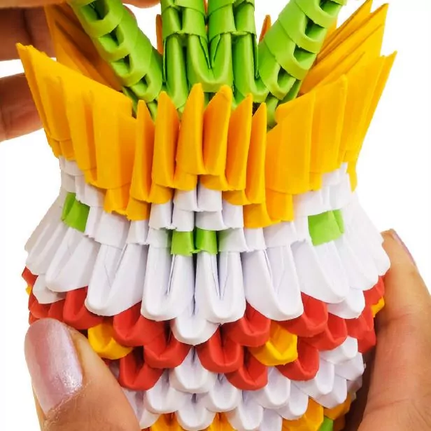 Origami 3D. Kwiaty - tantis.pl