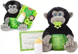 Maskotka młody goryl z certyfikatem m&d