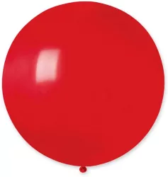 Balony pastelowe czerwone 48cm