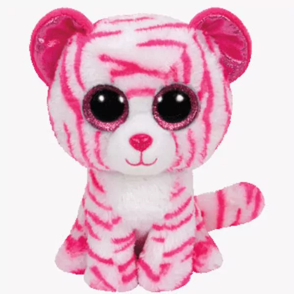 Różowy tygrys 15cm. TY Beanie Boos Asia - tantis.pl