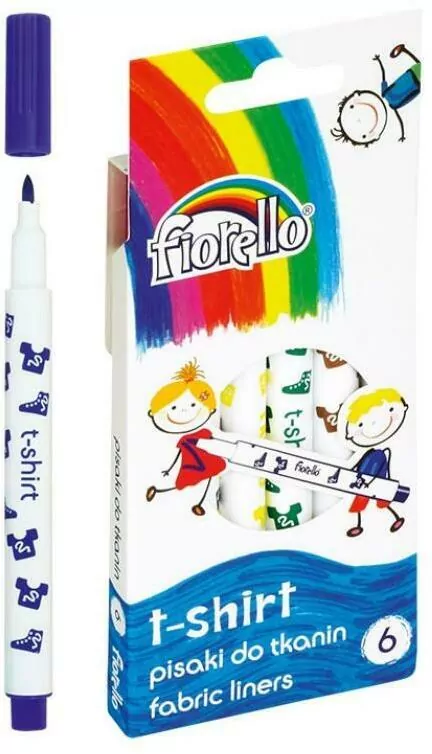 Pisaki do tkanin. 6 kolorów - tantis.pl