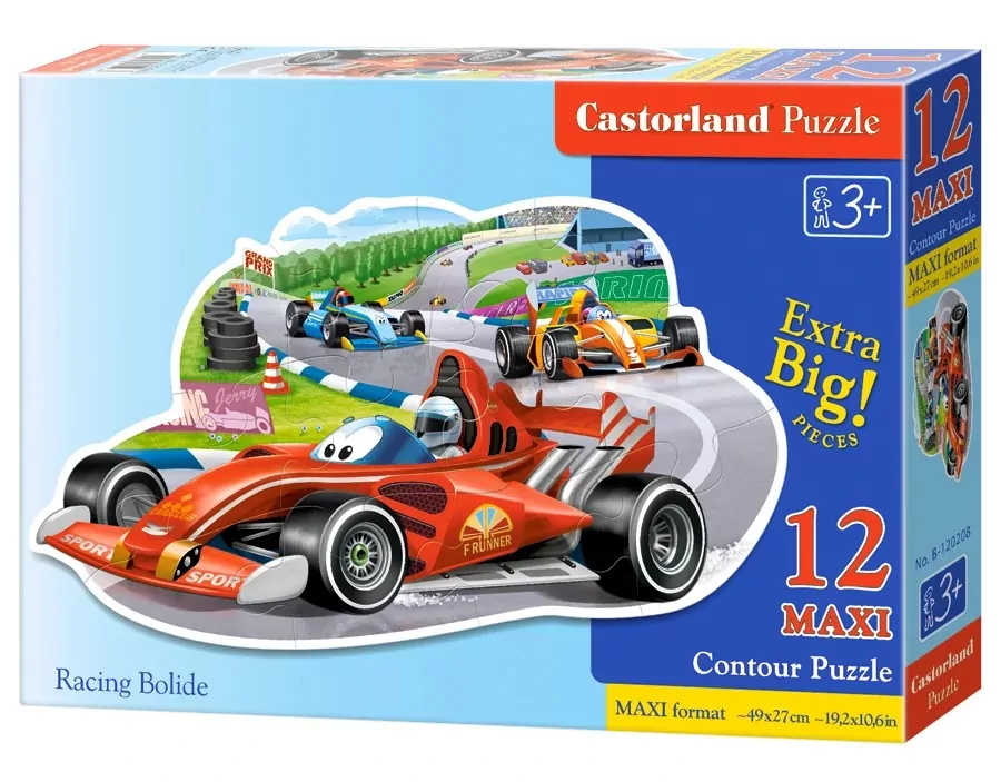 Puzzle 12 maxi. Racing Bolide. 120208 - tantis.pl