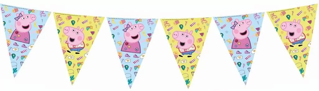 Peppa Pig Girlanda 230 cm - tantis.pl