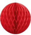 Kula bibułowa czerwony 10cm - tantis.pl